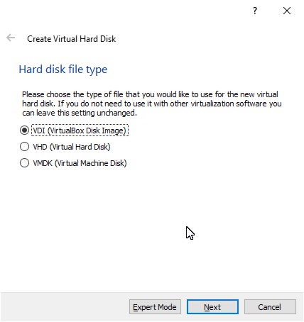 disk creation