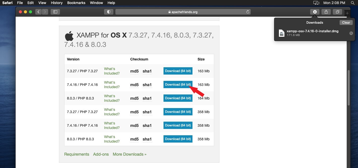 xampp download