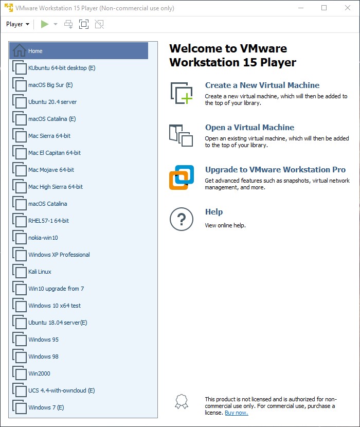 vmware player